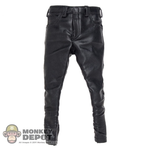 Pants: DamToys Black Leather Pants
