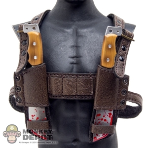 Harness: DamToys Shoulder Harness w/Blood Splattered Knives