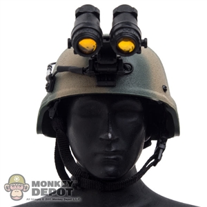 Helmet: DamToys MICH 2000 Helmet w/NVG Mount & Battery Pack