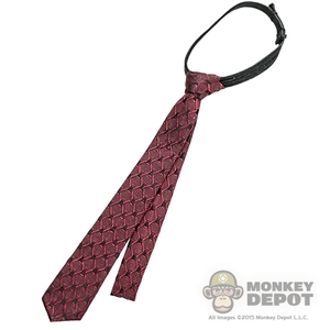 Tie: DamToys Red/Black Pattern Tie