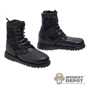 Boots: DamToys Black Panama Style Boots