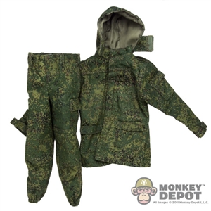 Uniform: DamToys Winter Suit In Digital Flora
