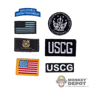 Insignia: DamToys US Coast Guard Patch Set
