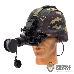 Helmet: DamToys Ballistic Helmet w/SOF Camo & NVG