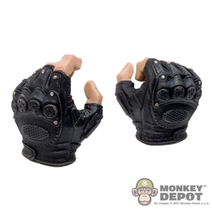 Hands: DamToys Molded Black Fingerless Gripping