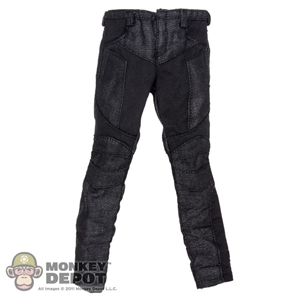 Pants: DamToys Black Motorcycle Jeans