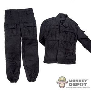 Uniform: DamToys Black Combat Uniform