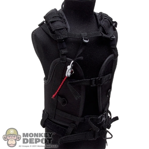 Vest: DamToys Black Tactical Body Armor w/Belt