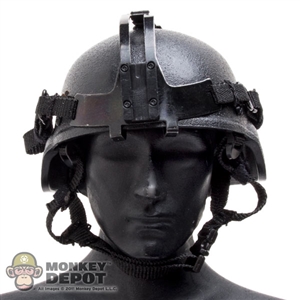 Helmet: DamToys Black MICH 2000 Ballistic w/NVG Mount