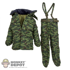 Uniform: DamToys Winter Coat w/BDU Pants & Suspenders (Flora)