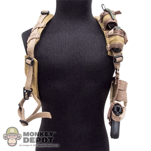 Harness: DamToys Shoulder Holster w/Pistol, Ammo & Grenades