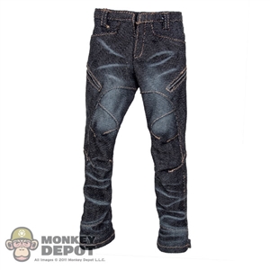 Pants: DamToys Faded Blue Jeans