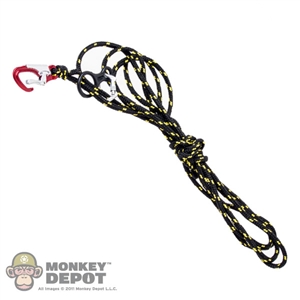 Tool: DamToys Black & Yellow Climbing Rope w/Kong Tango Carabiner