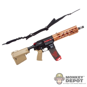 Rifle: DamToys HK 416 w/Bronze Rail System & Sling