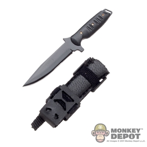 Knife: DamToys DLC Coated Knife w/Sheath