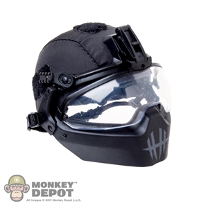 Helmet: DamToys Batlskin Helmet w/Batlskin Mandible Guard & Visor Kit