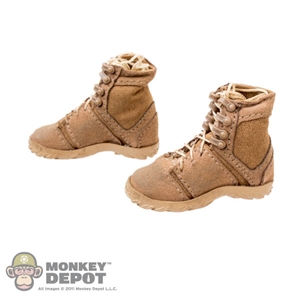 Boots: DamToys Tan Female Tactical Boots