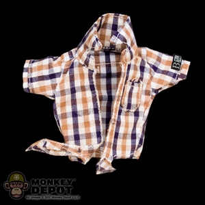 Shirt: DamToys Female Half Plaid Shirt