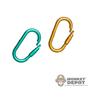 Tool: DamToys Blue & Orange Carabiner Set