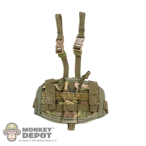 Pouch: DamToys Camo Double Leg Hanging Clip