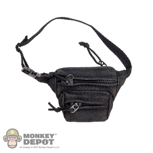 Pouch: DamToys Black Waist Bag