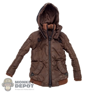 Coat: DamToys Female Brown Jacket