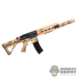 Rifle: DamToys HK416D Rifle w/SMR Rail & Silencer