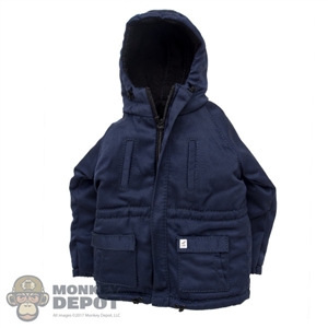 Coat: DamToys Blue Hooded Jacket