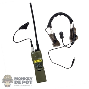 Radio: DamToys AN/PRC 152 w/Peltor Comtec II Headset & U94 V.2 PTT