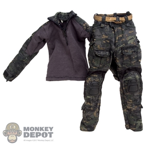 Uniform: DamToys G3 Multicam Black Uniform