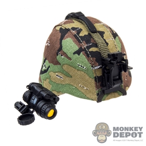 Helmet: DamToys PASGT Helmet w/AN/PVS-14 NVG