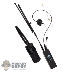 Radio: DamToys AN/PRC-148 MBITR Radio w/In-Ear Headset & Pouch