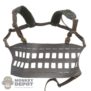 Vest: DamToys Tactical Lightweight MOLLE Chest Rig (Gray)