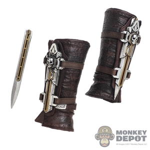 Knives: DamToys Forearm Gauntlets w/Removable Blades