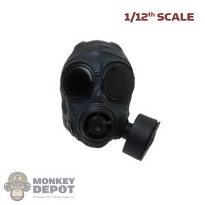 Head: DamToys 1/12th Head w/Black Balaclava & Gas Mask