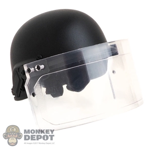 Helmet: DamToys Mens Riot Police Helmet