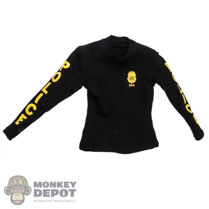 Shirt: DamToys Mens Black DEA Long Sleeved Shirt