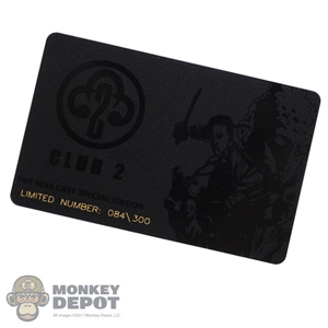 Tool: DamToys 1:1 Two of Clubs Van Ness Special Edition Card
