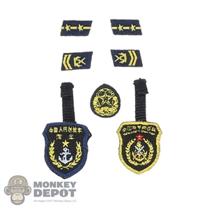 Insignia: DamToys PLA Navy Marine Corps Patch Set