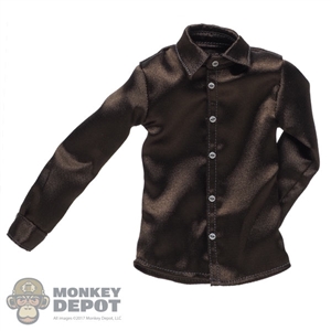 Shirt: DamToys Mens Brown Dress Shirt