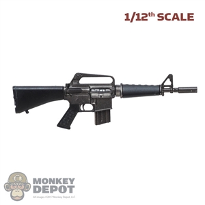 Rifle: DamToys 1/12th Model 607 CAR-15 SMG w/Extra Stock