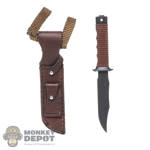 Knife: DamToys Bowie w/Leather-Like Sheath