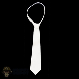 Tie: DamToys Mens White Tie