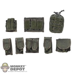 Pouch: DamToys 8 Piece Pouch Set