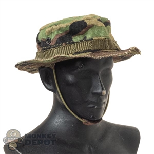 Hat: DamToys Mens Woodland Camo Boonie Cap