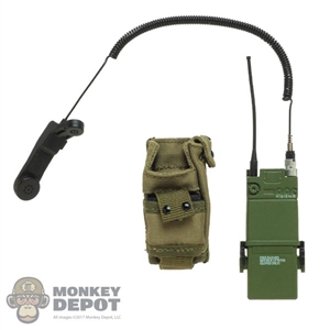 Radio: DamToys AN/PRC-128 w/H250/U Handset + Pouch