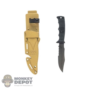 Knife: DamToys PUP M37 Tactical Knife w/Sheath