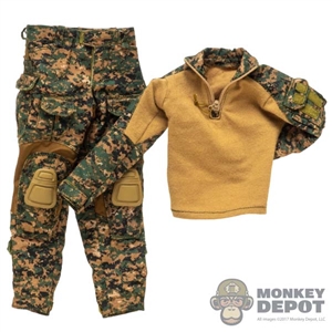 Uniform: DamToys Mens Woodland MARPAT GEN3