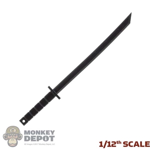 Sword: DamToys 1/12th Black Katana