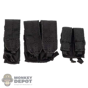 Pouch: DamToys 3 Piece MOLLE Pouch Set